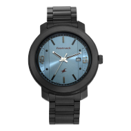 FASTRACK Bare Basics Analog Blue Dial - Gents