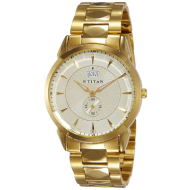 Titan Champagne Dial Analog - Ladies