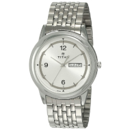 TITAN Karishma Analog Silver Dial - Gents