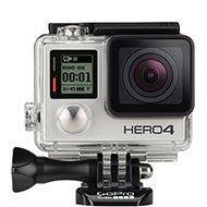 Go Pro-Hero4 Digital Action Camera (Silver)