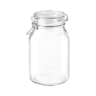 FIDO Clip-Top Glass Jar - 2000ML