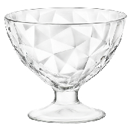 DIAMOND Glass Dessert Bowl