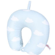 MINISO Colorful U-shaped Neck Pillow (Blue)