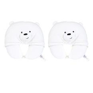 MINISO We Bare Bears - U-shaped Pillow with Hood (Ice Bear)