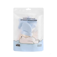 MINISO We Bare Bears Makeup Sponge (10 Count)