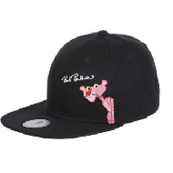 MINISO Pink Panther Solid Color Flat Top Cap
