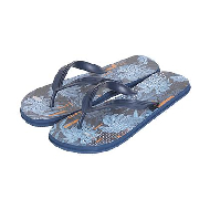 MINISO Menâ€™s Floral Flip Flops - S 39/40