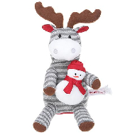 MINISO Sitting Moose Plush Toy-YD180033