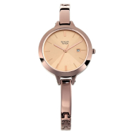 TITAN Raga Rose Gold Dial Metal Strap - Ladies