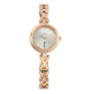 TITAN Silver Dial Metal Strap - Ladies