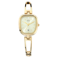 TITAN Raga Viva Champagne Dial Metal Strap - Ladies