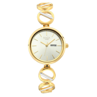 TITAN Raga Viva Silver Dial Metal Strap - Ladies