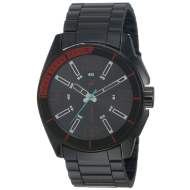 FASTRACK Black Dial Stainless Steel Strap - Gents