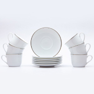 DANKOTUWA Cherry Platinum 12 PCS Tea Set