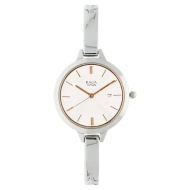 TITAN Raga Viva Silver Dial Metal Strap - Ladies