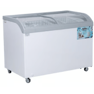 ABANS 358L Curved Glass Top Freezer