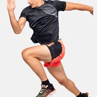 Men's UA Qualifier Iso-Chill Run Short Sleeve - Black