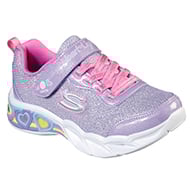 Skechers Girls S-Lights Sweetheart Lights Shoes - 302304L-LVMT