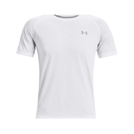Under Armour Short Sleeve Streaker Tee (White) - Size Large