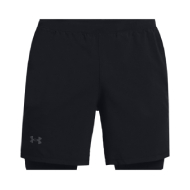 Under Armour Men's Launch Run 2 in 1 Shor (Black) - Size Large