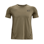 Under Armour Men's HeatgearÂ® Armour Fitted Short Sleeve T-Shirt (Beige) - Size Large
