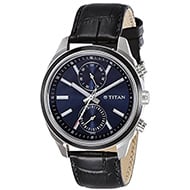 TITAN Work wear Watch with Blue Dial 