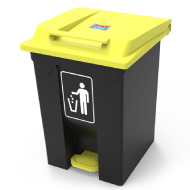 DSI 25L Paddle Bin (Yellow)