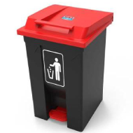 DSI 36L Paddle Bin (Red)