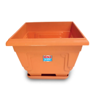 DSI Flower Pot Petunia (Brown)
