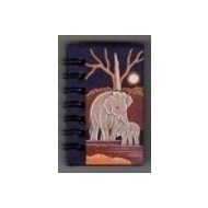 Elephant Dung Super Small Note Book (Black)