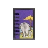 Elephant Dung Super Small Note Book (Purple)