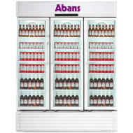 Abans 1100L Bottle Cooler (White)