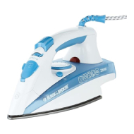 Black & Decker 2200W Steam Iron (Blue)