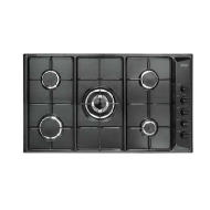 ELBA 5 - Burner Gas Hob 75CM - Black