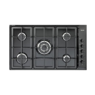 ELBA 5-Burner Gas Hob - 86CM  (Black)