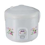 ABANS 2.5L (1.5KG) Rice Cooker - White