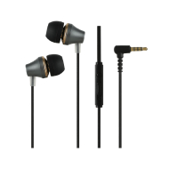 Miniso Earphones with Capsule-Shaped Case Model-8431-Black