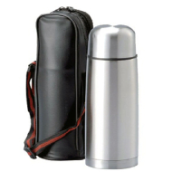 Stainless Steel 350ml Vacuum Flask With Pouch