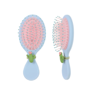 Miniso Mini Portable Paddle Brush - Cactus Hair Tie