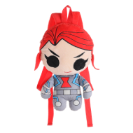 Miniso Marvel Collection Plush Backpack - Black Widow