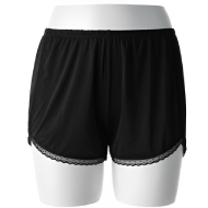 Miniso Lace Series Comfortable Slip Shorts for Women (Black)