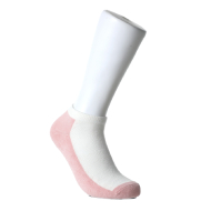 MINISO Women's Athletic Socks (3 Pairs, Pink)