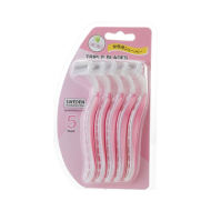 Sharp Triple Blades Disposable Razor for Lady - 5 Pcs