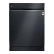 LG ThinQ Top Control Dishwasher QuadWash & TrueSteam - Black
