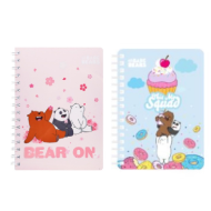 MINISO We Bare Bears Cover 2D Wirebound Book
