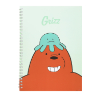 MINISO We Bare Bears - Wirebound Book (Large)