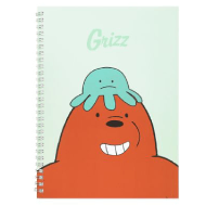 MINISO We Bare Bears - Wirebound Book (Small)