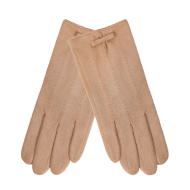 MINISO Bow Tie Suede Women's Gloves