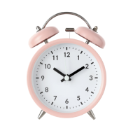 Miniso Classic Alarm Clock - Pink