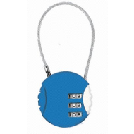 Miniso Colored Steel Wire Lock - Blue